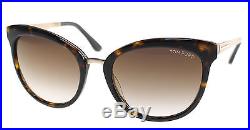 New Tom Ford Sunglasses Women TF 461 Tortoise 52G Emma 56mm