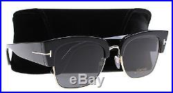 New Tom Ford Sunglasses Women TF 554 Black 01A DAKOTA-02 55mm