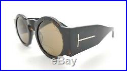 New Tom Ford Tatiana-02 sunglasses FT0603/S 52J 47mm Havana Brown GENUINE Round