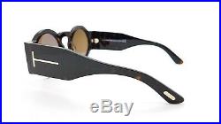 New Tom Ford Tatiana sunglasses TF0603 52J 47mm Dark Tortoise Brown AUTHENTIC TF