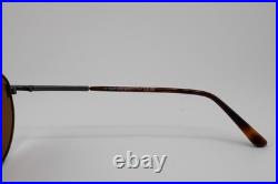 New Tom Ford Tf 1095 08e Ken Brown Leather Gunmetal Authentic Sunglasses 60-16