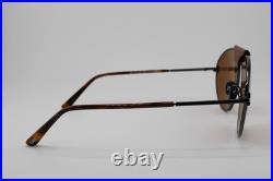 New Tom Ford Tf 1095 08e Ken Brown Leather Gunmetal Authentic Sunglasses 60-16