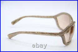 New Tom Ford Tf 122 Patek 57g Light Brown Gradient Authentic Sunglasses 71-9