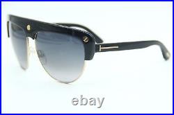 New Tom Ford Tf 318 01b Liane Black Authentic Frame Sunglasses 62-14 Wcase