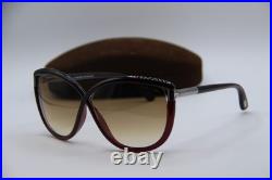 New Tom Ford Tf 327 Abbey 52f Havana Gradient Authentic Sunglasses 63-9