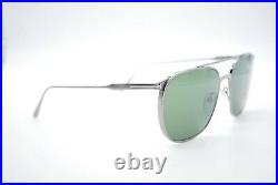 New Tom Ford Tf 692 12n Silver Authentic Frame Sunglasses 58-18