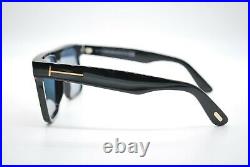 New Tom Ford Tf 709 01g Black Gold Authentic Frame Sunglasses 144