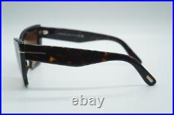 New Tom Ford Tf 871 52f Wyatt Dark Havana Authentic Sunglasses Frames 56-15