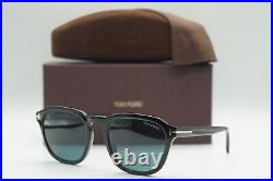New Tom Ford Tf 931 01v Black Dark Teal Authentic Sunglasses Frames 52-21