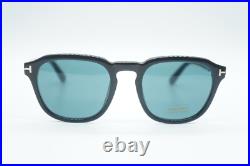 New Tom Ford Tf 931 01v Black Dark Teal Authentic Sunglasses Frames 52-21