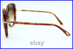 New Tom Ford Tf324 56f Linda Havana Authentic Frame Sunglasses 59-14