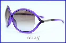 New Tom Ford Tf9 78z Whitney Purple Authentic Frame Sunglasses 64-14