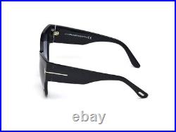 New Tom Ford Women's Cat Eye Sunglasses TF0371 01B Black 57mm