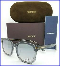 New Tom Ford sunglasses FT0638-K/S 20C 55mm Transparent Grey / Silver Mirror
