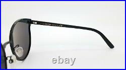 New Tom Ford sunglasses FT0718-K/S 01A 62mm Black / Gold / Grey AUTHENTIC Womens
