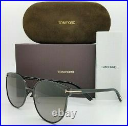 New Tom Ford sunglasses FT0718-K/S 01F 62mm Black Grey Gradient AUTHENTIC Womens