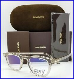 New Tom Ford sunglasses TF5488 20A 47mm Clear Low Light Yellow Lens AUTHENTIC TF