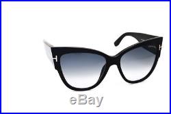 New Women Sunglasses Tom Ford FT0371 ANOUSHKA 01B 57