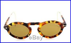 RARE Genuine NEW TOM FORD GRANT-02 Havana Brown Sunglasses TF 632 FT 0632 55E