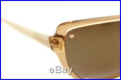 RARE Genuine TOM FORD Ekaterina White Gold Mirror Sunglasses TF 363 FT 0363 41G