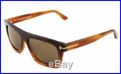 RARE NEW Genuine TOM FORD ERNESTO-02 Dark Brown Sunglasses TF 592 FT 0592 50E