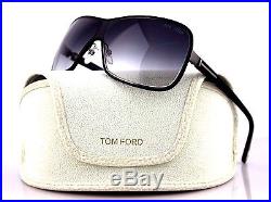 RARE New Authentic TOM FORD Alexei Gunmetal Black Sunglasses TF 116 FT 0116 13B