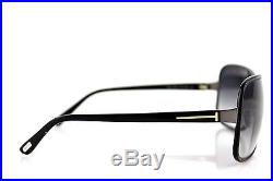 RARE New Authentic TOM FORD Alexei Gunmetal Black Sunglasses TF 116 FT 0116 13B