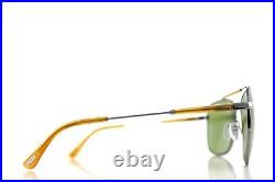 RARE New Authentic TOM FORD EDWARD Silver Orange Green Sunglasses TF 377 14N