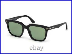 Sonnenbrille TOM FORD FT0646 MARCO-02 schwarz glänzend grün 01N