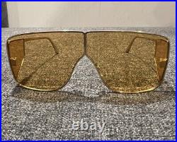 Sunglasses TOM FORD SPECTOR FT708 col. 33E gold and orange Authentic 72mm