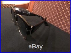 Sunglasses Tom Ford DAKOTA-02 TF 554 FT0554 01C Shiny Black / Smoke Mirror