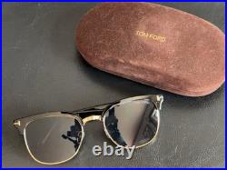 Sunglasses Tom Ford Henry Black Gold Clubmaster