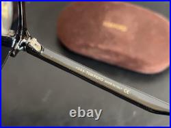 Sunglasses Tom Ford Henry Black Gold Clubmaster