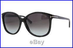 Tom Ford Alicia Sunglasses In Shiny Black Ft0275/s 01f 59
