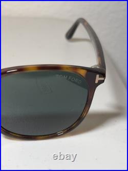 TOM FORD ANSEL TF858 54V Brown Retro Unisex Sunglasses Authentic 858 FT0858