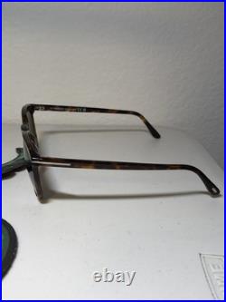 TOM FORD ANSEL TF858 54V Brown Retro Unisex Sunglasses Authentic 858 FT0858