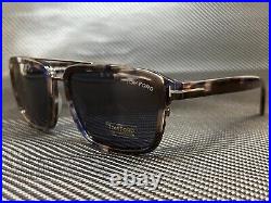 TOM FORD Anders FT0780 55V Colored Havana Blue 58 mm Men's Sunglasses
