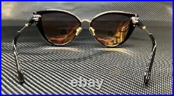 TOM FORD Anjelica FT0868 01C Black Gradient Cat Eye Women's 57 mm Sunglasses