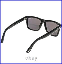 TOM FORD BUCKLEY 02 TF906N 01A Black Geometric Modern Sunglass Authentic 906 TOM FORD BUCKLEY 02 TF906N 01A Black Geometric Modern Sunglass Authentic 906