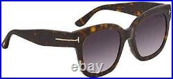 TOM FORD Beatrix- 02 FT 0613 52T Havana Gradient Sunglasses Sonnenbrille Size 52