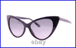 TOM FORD Black Acrylic Cat Eye NIKITA Sunglasses TS173