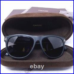 TOM FORD Black & Brown OLIVER 02D Polarized Sunglasses TF236 + Box, Case, Cloth