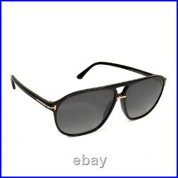 TOM FORD Bruce TF1026 01D Black Aviator Unisex Classic POLARIZED 1026 Sunglasses