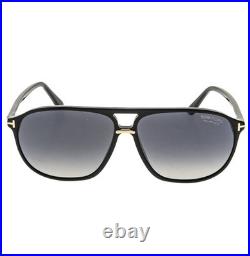 TOM FORD Bruce TF1026 01D Black Aviator Unisex Classic POLARIZED 1026 Sunglasses