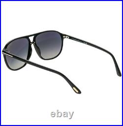 TOM FORD Bruce TF1026 01D Black Aviator Unisex Classic POLARIZED 1026 Sunglasses