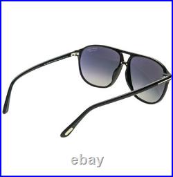 TOM FORD Bruce TF1026 01D Black Aviator Unisex Classic POLARIZED 1026 Sunglasses