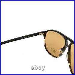 TOM FORD Bruce TF1026 05E Black Brown Aviator Unisex Classic 1026 Sunglasses TOM FORD Bruce TF1026 05E Black Brown Aviator Unisex Classic 1026 Sunglasses