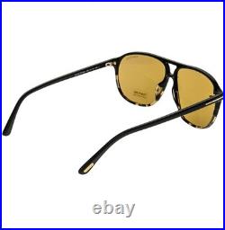 TOM FORD Bruce TF1026 05E Black Brown Aviator Unisex Classic 1026 Sunglasses TOM FORD Bruce TF1026 05E Black Brown Aviator Unisex Classic 1026 Sunglasses
