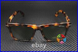 TOM FORD Buckley-02 FT0906 53N Shiny Blonde Havana Green 56 mm Men's Sunglasses