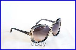 TOM FORD Butterfly Sunglasses MARGOT TF226 20B Transparent Grey